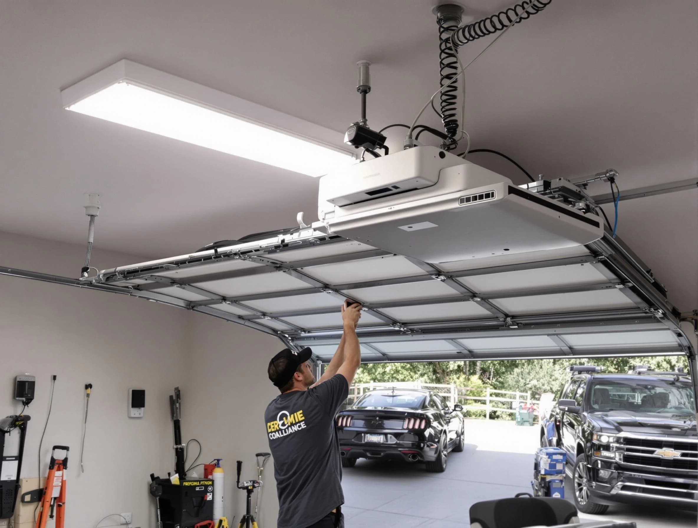 Garage Door Opener Installation in Hillsborough